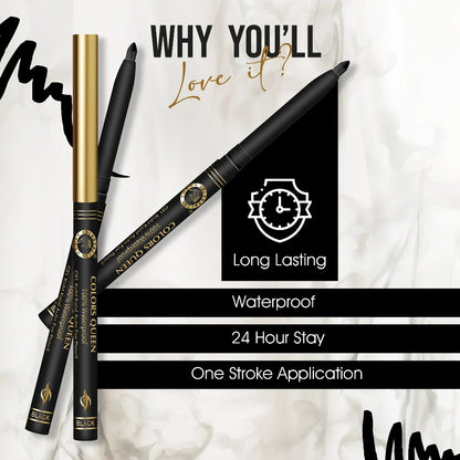 Colors Queen HD Gel Kohl Kajal | 0.35 Gram