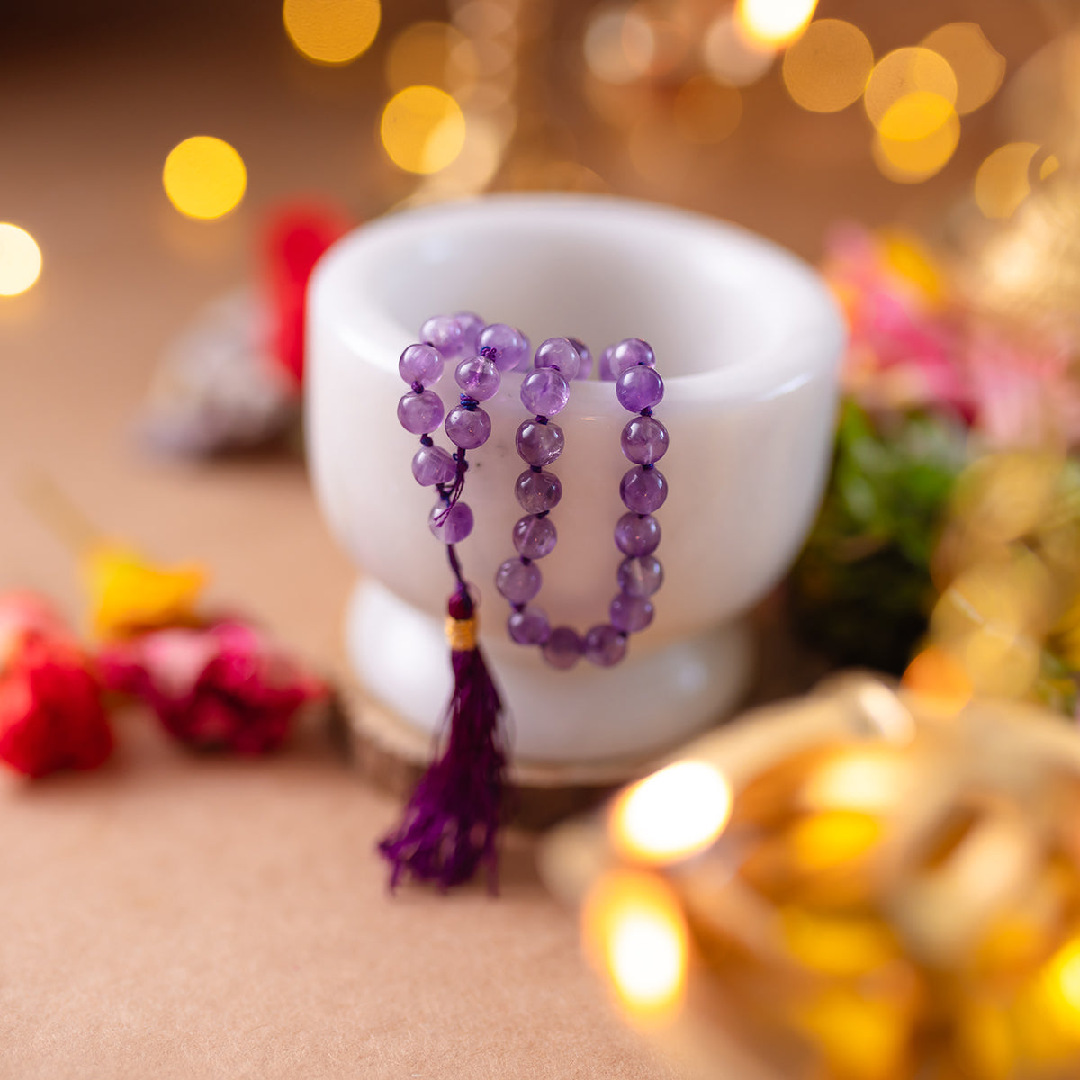 Samskara Home Prabodh Amethyst Mala