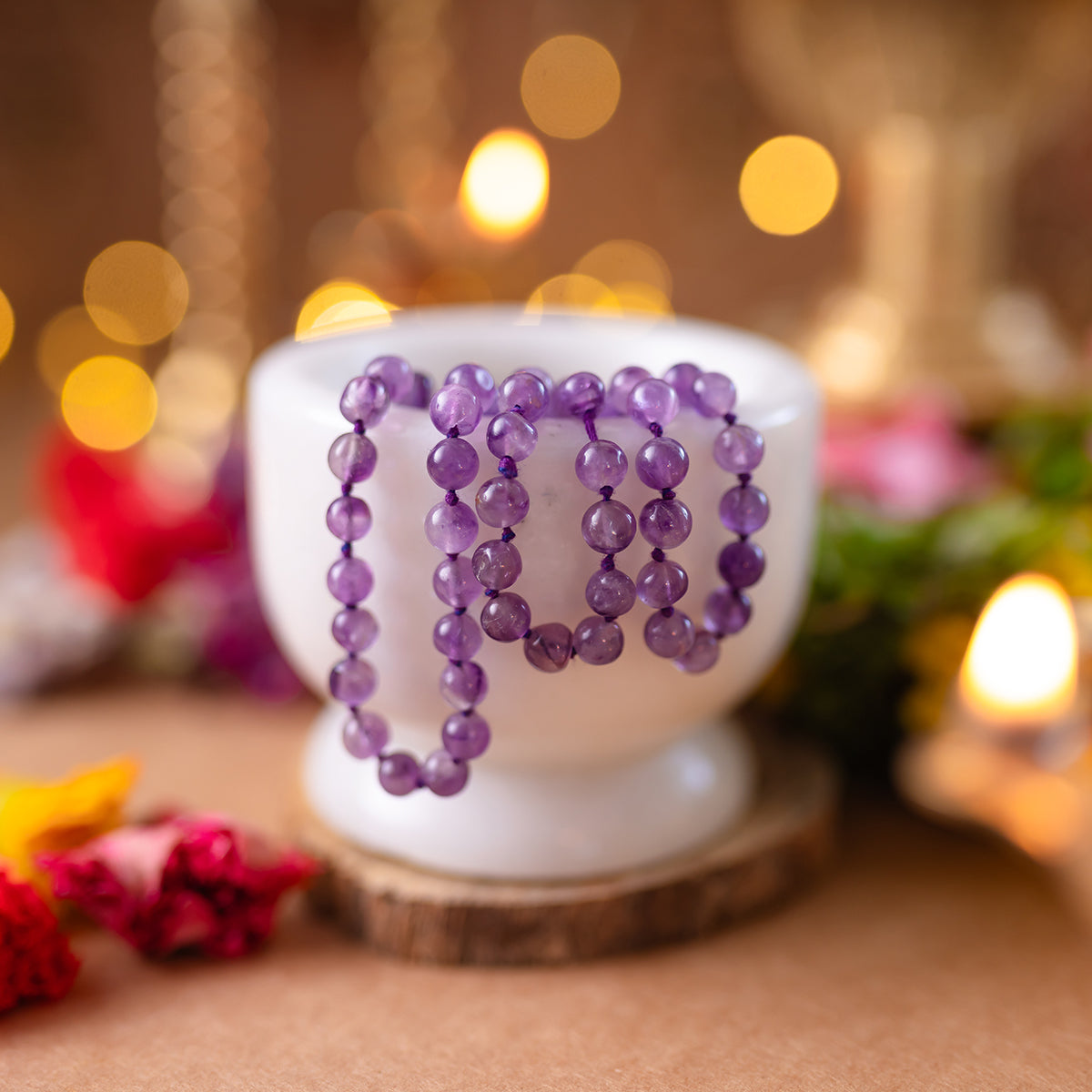Samskara Home Prabodh Amethyst Mala