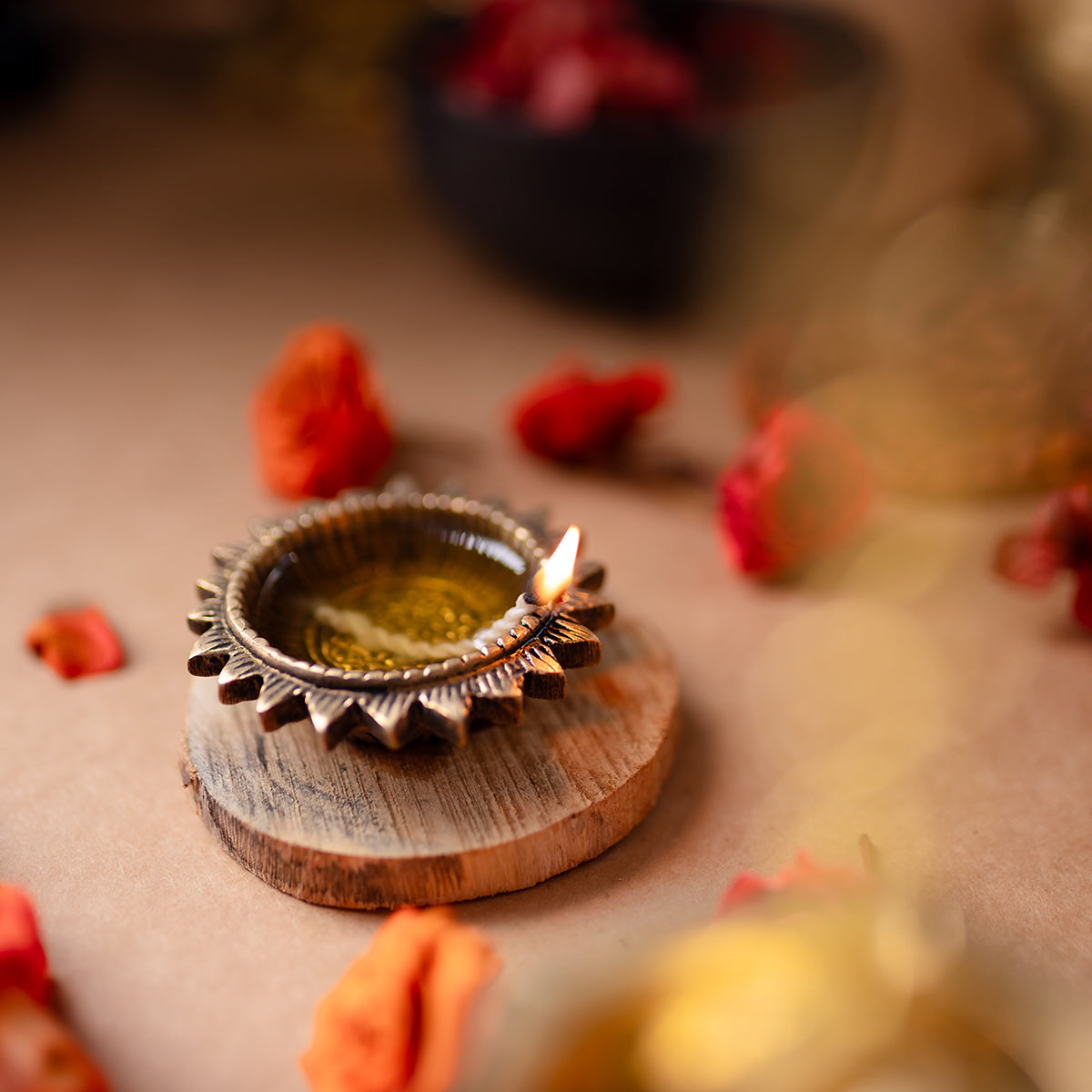 Samskara Home Anmol Brass Diya