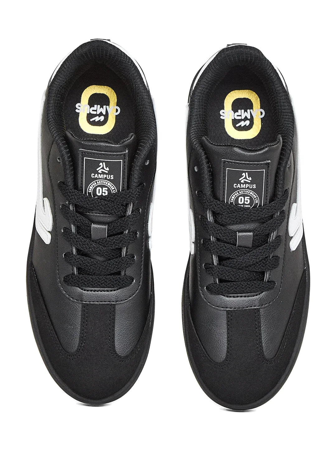 Campus AMBIT Black Womens Sneakers
