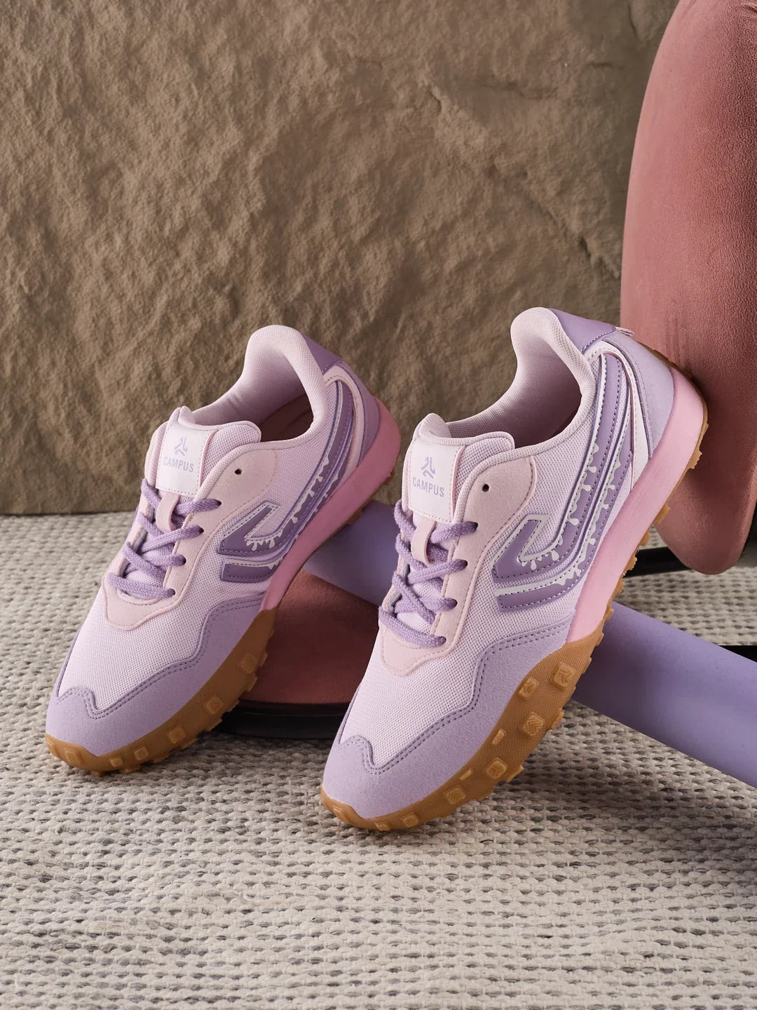 Campus ARMET Pink Womens Sneakers