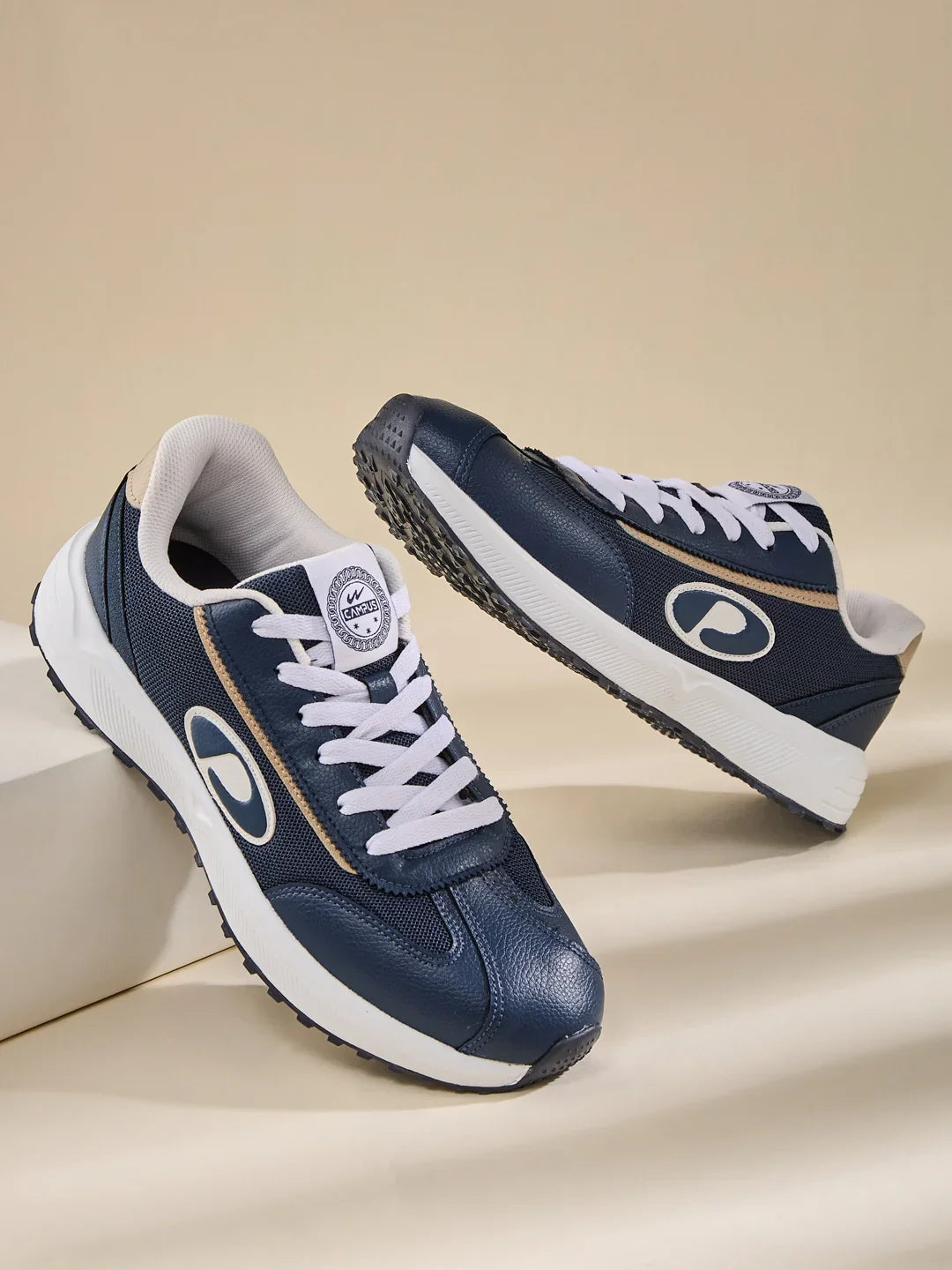 Campus ASEND Navy Mens Sneakers