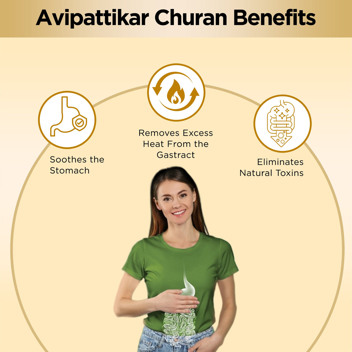 Multani Avipattikar Churna powder in a premium branded jar, an Ayurvedic blend for digestive support. - Image 4