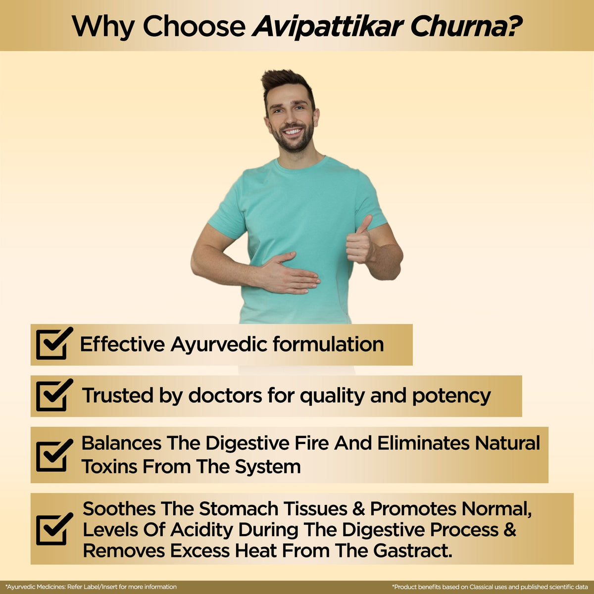 Multani Avipattikar Churna powder in a premium branded jar, an Ayurvedic blend for digestive support. - Image 6
