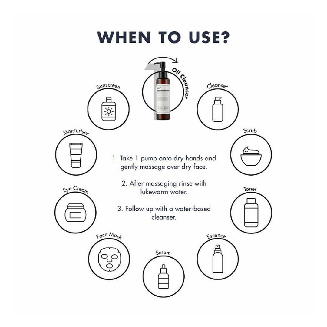 Dear Klairs Gentle Black Deep Cleansing Oil