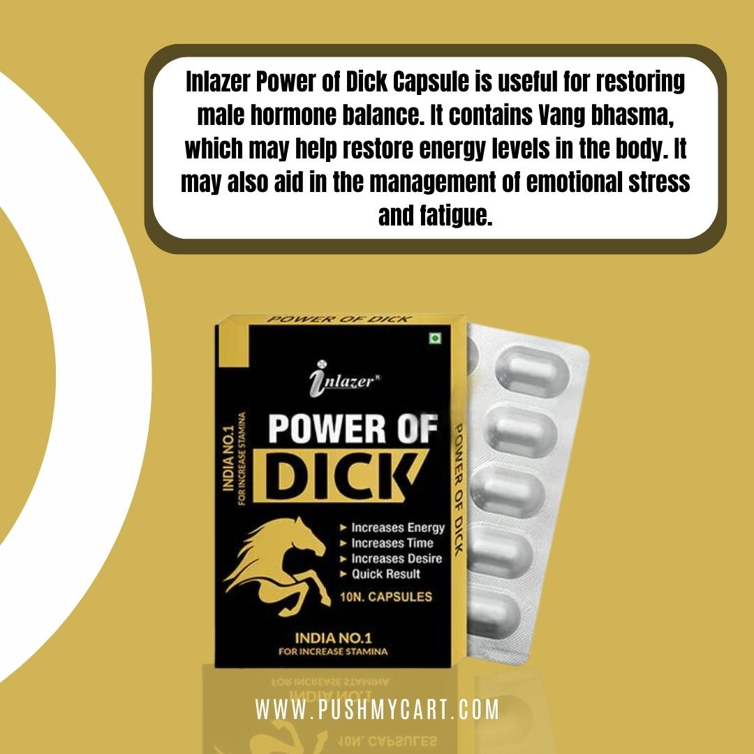 Inlazer Power of Dick Capsule 10 Caps - PUSHMYCART