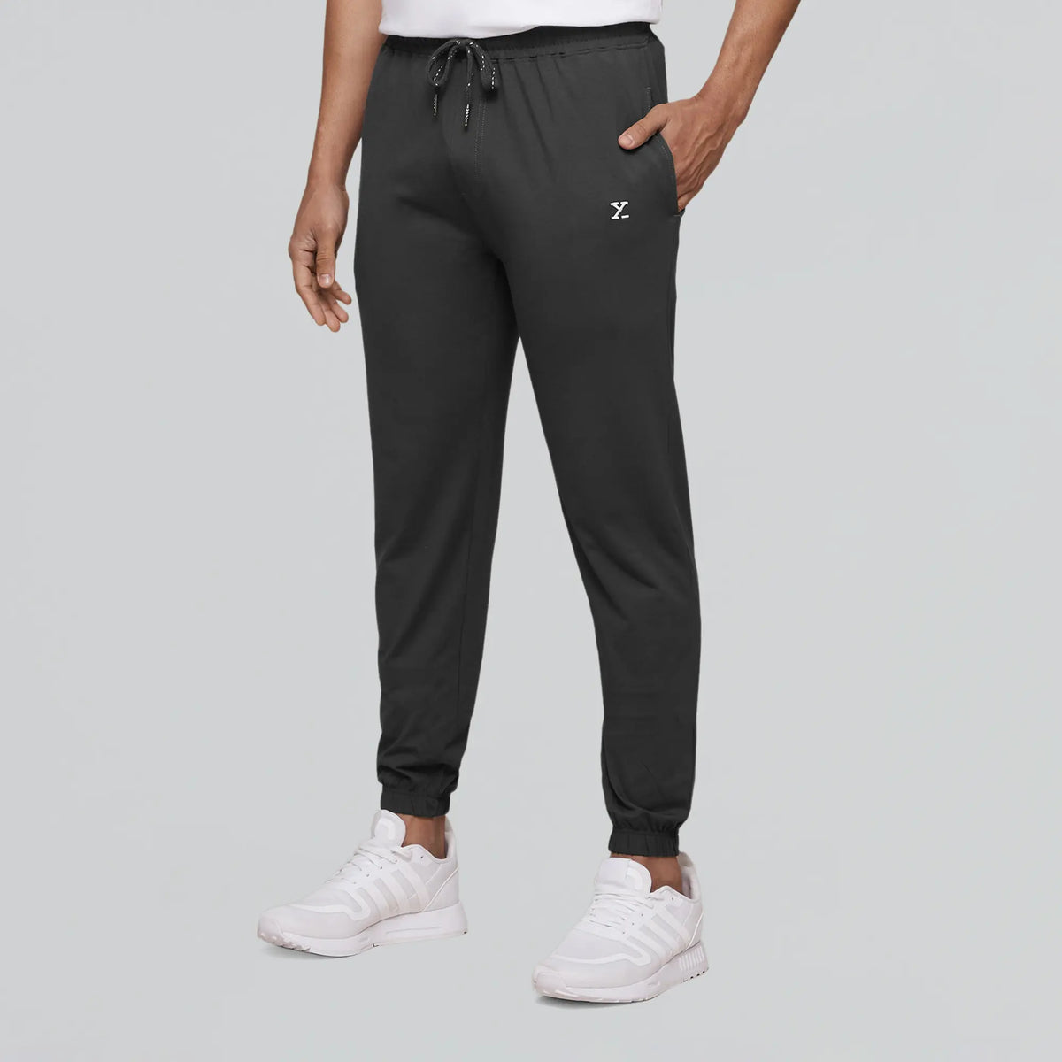 XYXX Ace Modal-Cotton Joggers Graphite Grey