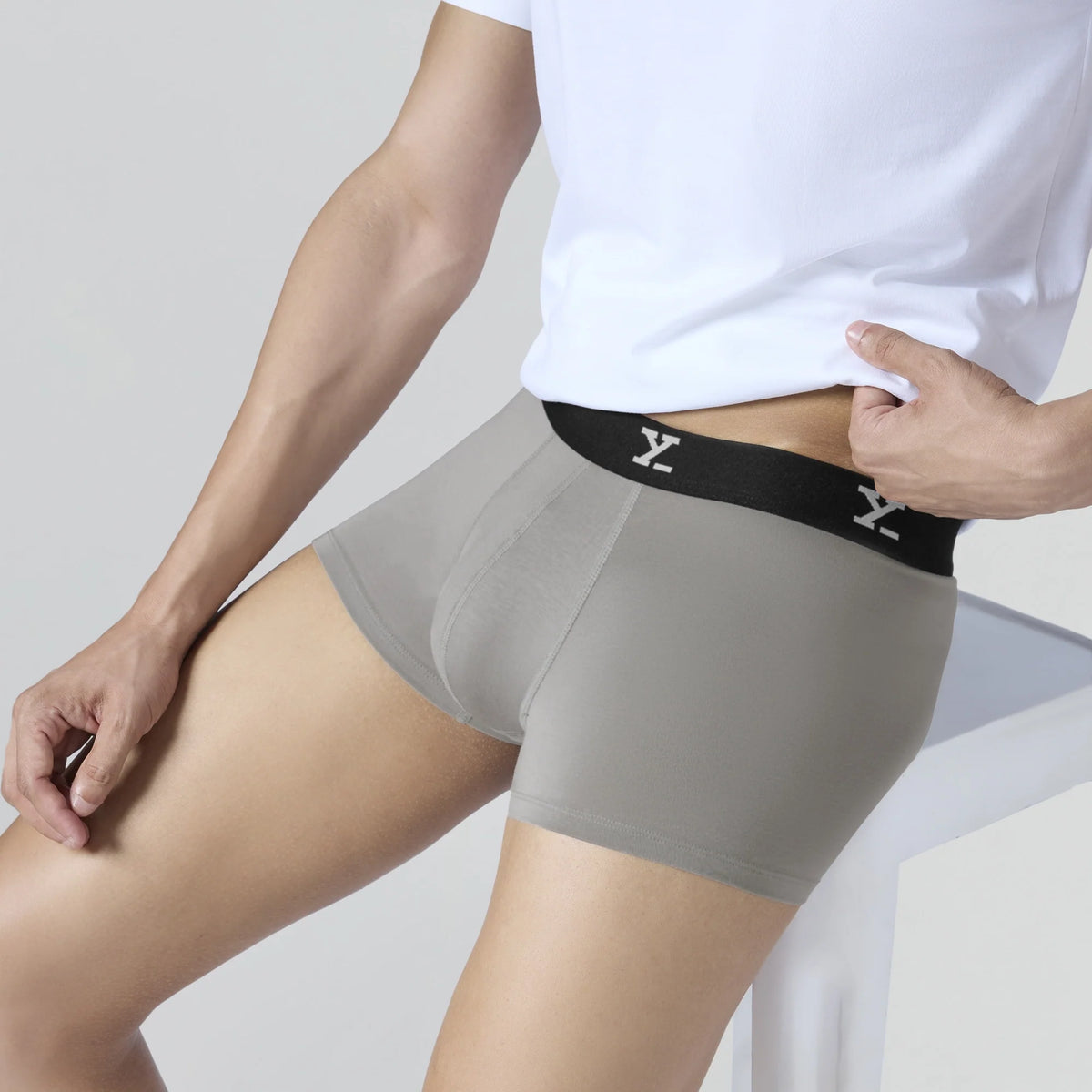 XYXX Ace Modal Trunks Heather Grey