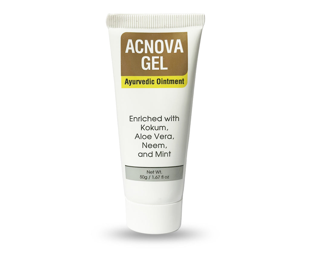 Atiya Herbs Acnova Gel tube, featuring the brand logo and product name, against a clean, natural background. - Image 7