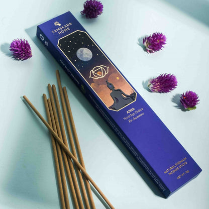 Samskara Home Ajna - Third Eye Chakra Incense 15pcs (For Awareness)