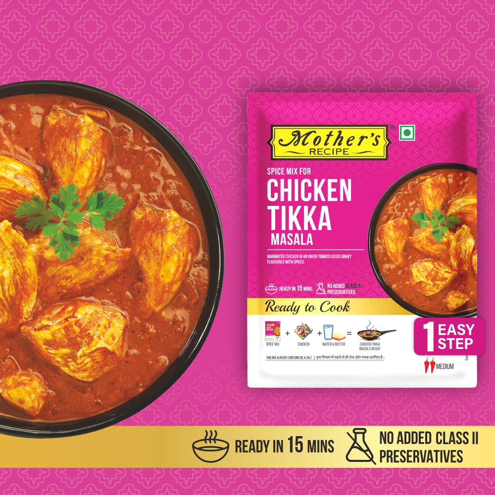 Mothers Recipe CHICKEN TIKKA MIX 80 GM PACK OF 6