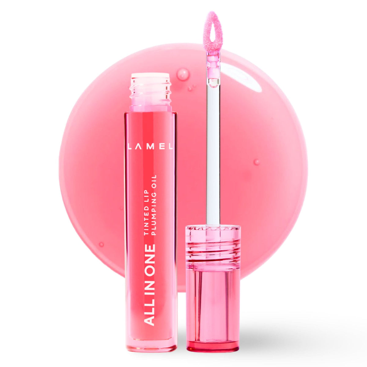 All in One Lip Tinted Plumping Oil - Peachy 401