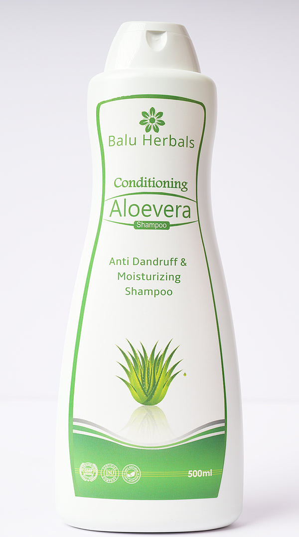 Balu Herbals Aloevera Shampoo 500ml - PUSHMYCART