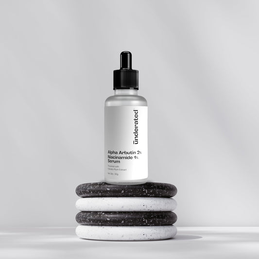 Underated Alpha Arbutin 2% + Niacinamide 1% Serum 30gm