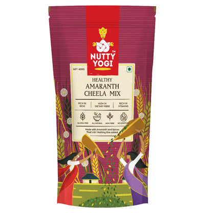 Nutty Yogi Amaranth Cheela Mix 400g