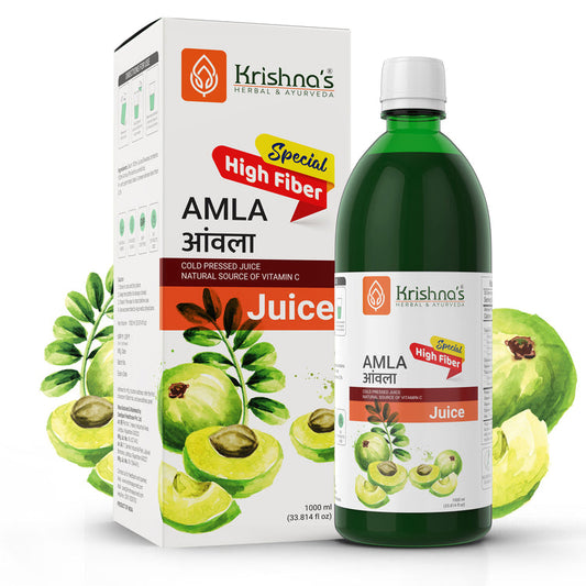Krishna'S Herbal & Ayurveda Special High Fibre Amla Juice 