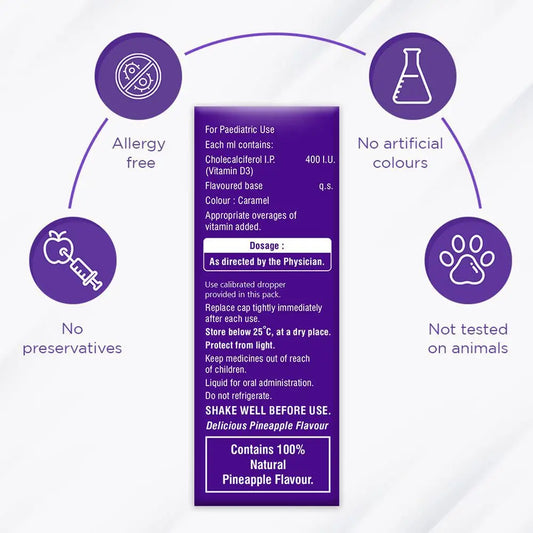 Vitabiotics Ultra D3 Drops For Kids 