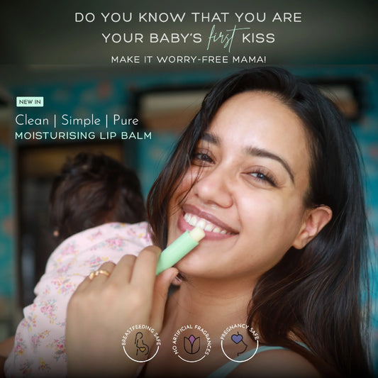 Orimii Skincare First Kiss Moisturising Lip Balm for mothers, gentle and safe for baby's delicate skin. - Image 2