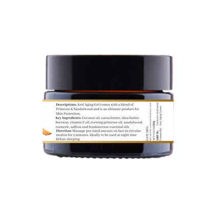 Natuur Anti-Aging Face Cream with Primrose & Sandalwood 50gm