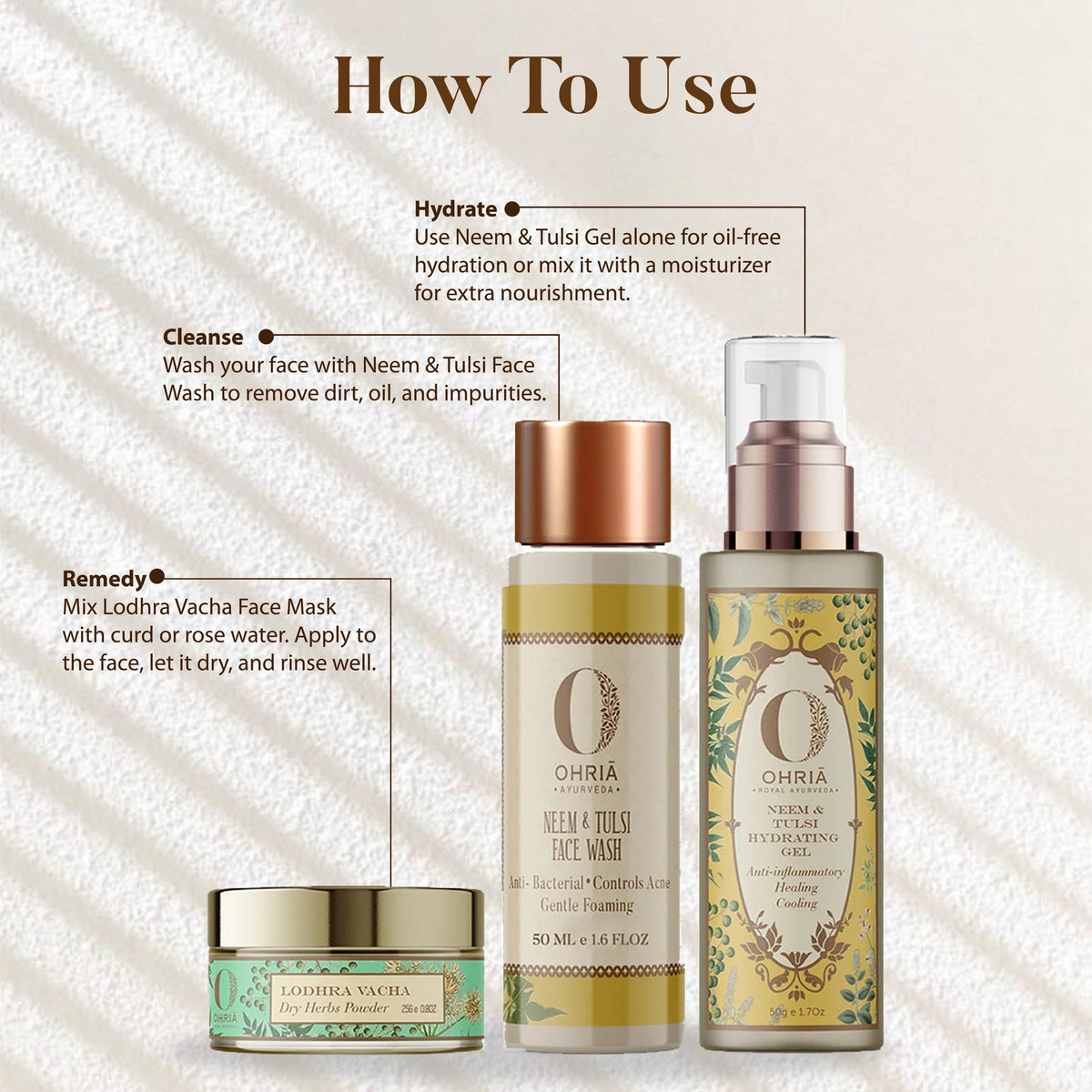 Ohria Ayurveda Anti Acne Ritual