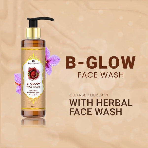 Balu Herbals B-Glow Face Wash - PUSHMYCART