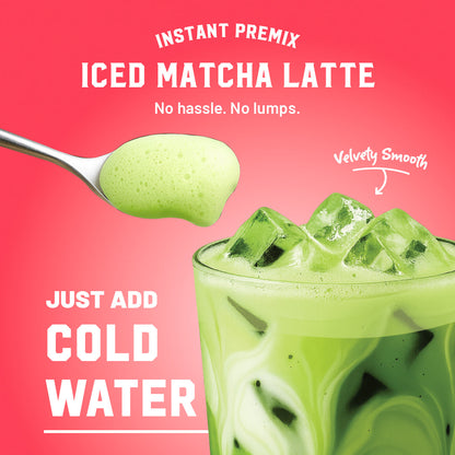 strawberry iced matcha premix pack of 2