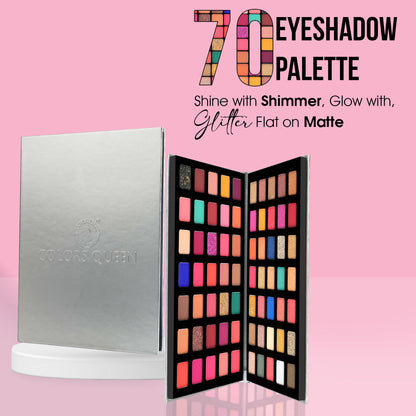 Colors Queen 70 Color Eyeshadow | 105 Gram