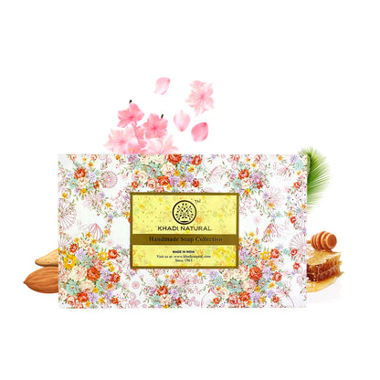 Khadi Natural Handmade Soap Collection Kit - PUSHMYCART