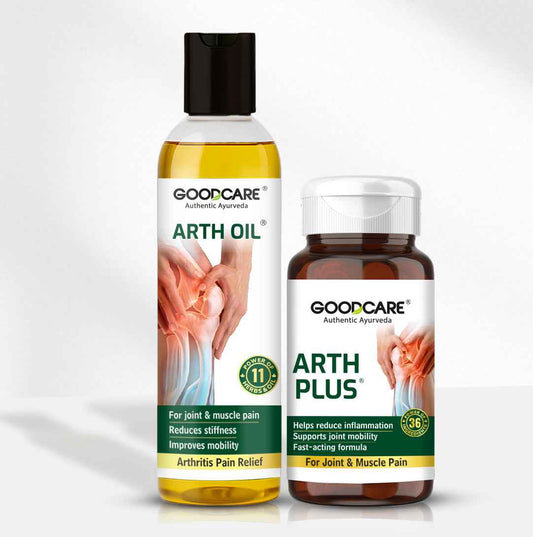 Goodcare Pain Relief Arth Oil & Arth Plus Capsule Combo