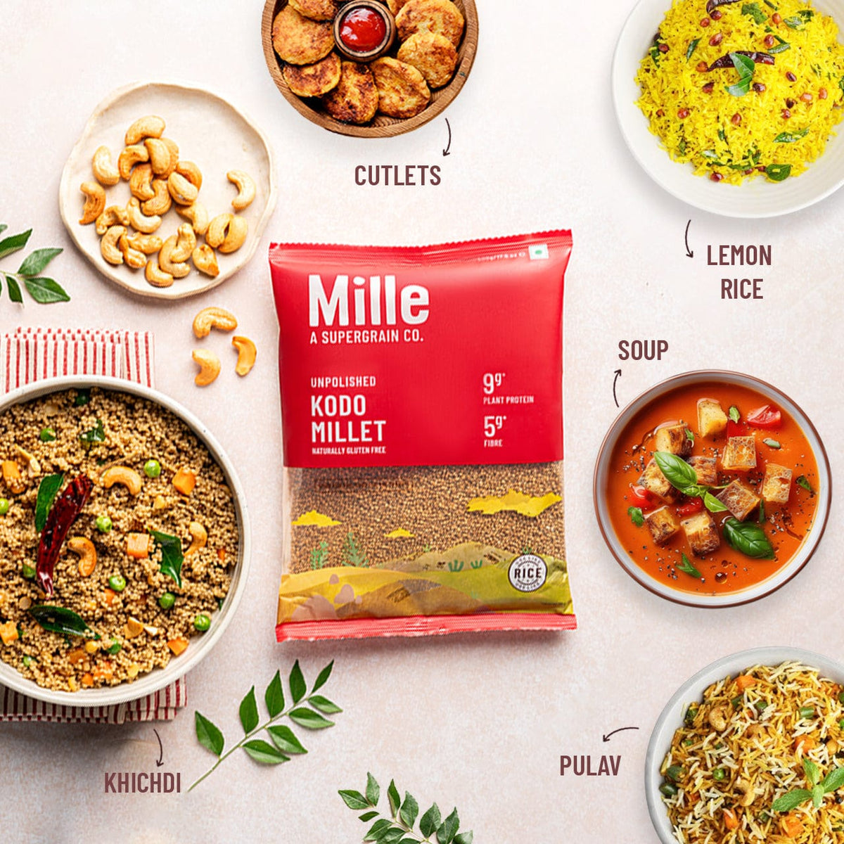 Mille Kodo Millet Kodra 500g