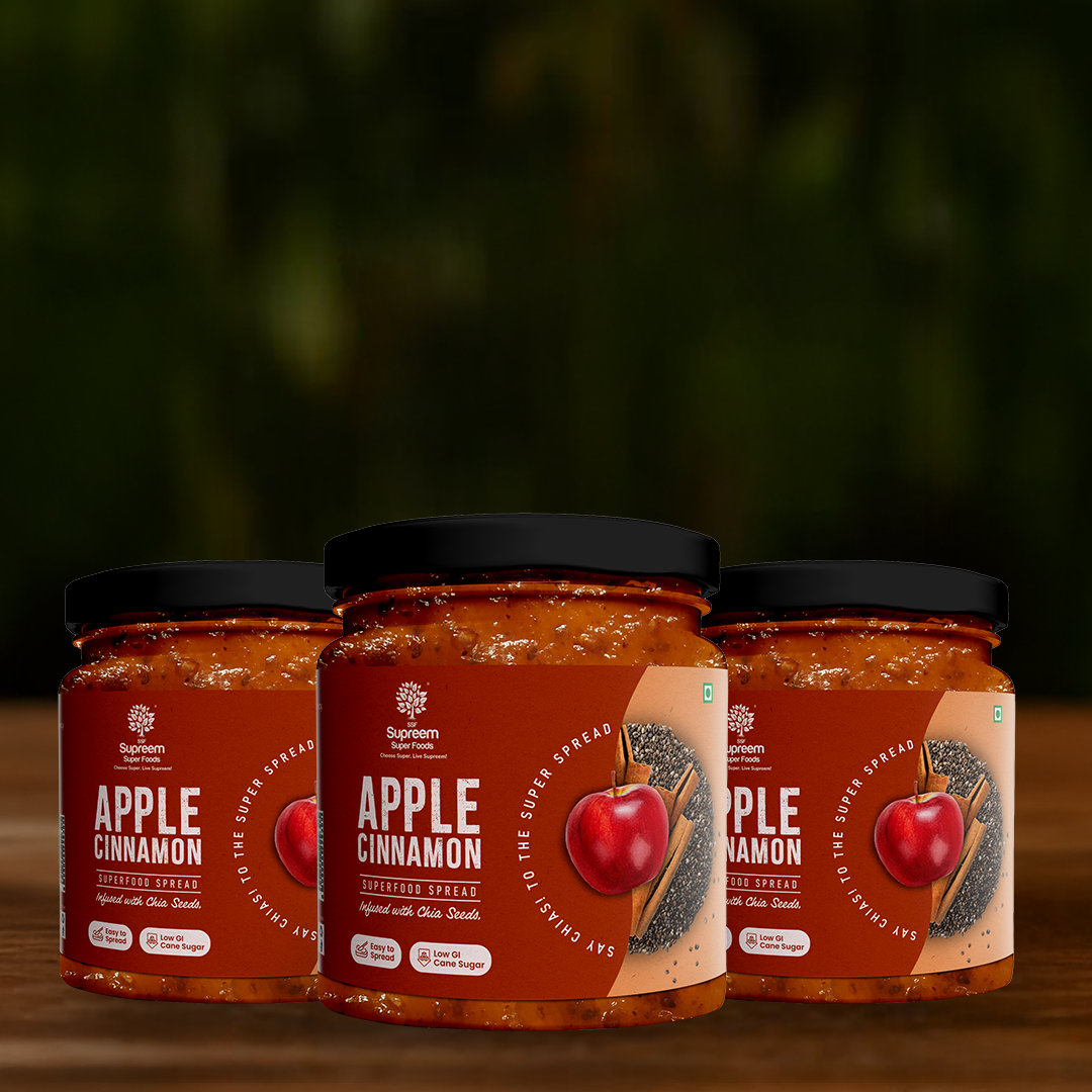 Supreem Super Foods Apple Cinnamon With Chia Seeds 200 GM