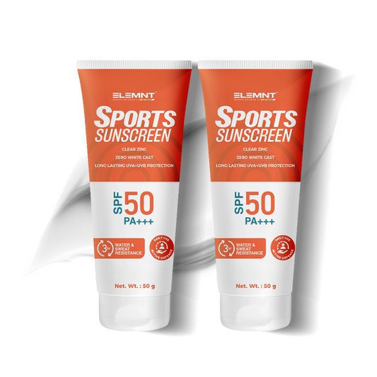 Elemnt Sports Zinc Sunscreen product packaging view buy online