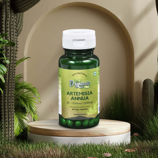 Organic Zing Artemisia Annua 20 1 Extract 500mg 60 Capsules