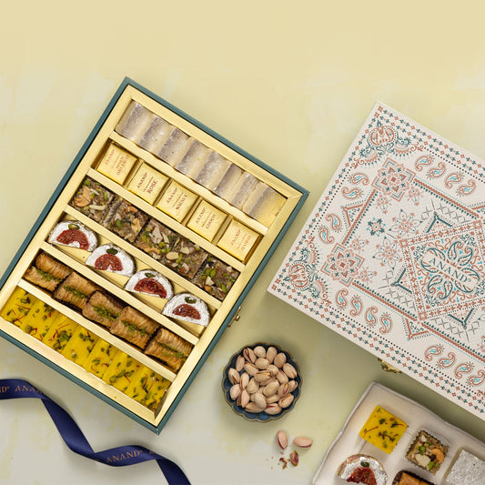 Anand Sweets Anand's Assorted Sweets Gift Box | Vann Vaibhav 850g