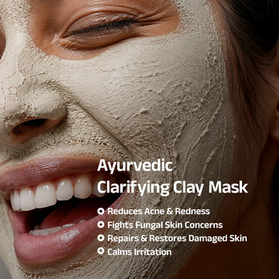 Avasya Clay Mask With Aloe Vera & Tea Tree 100gms