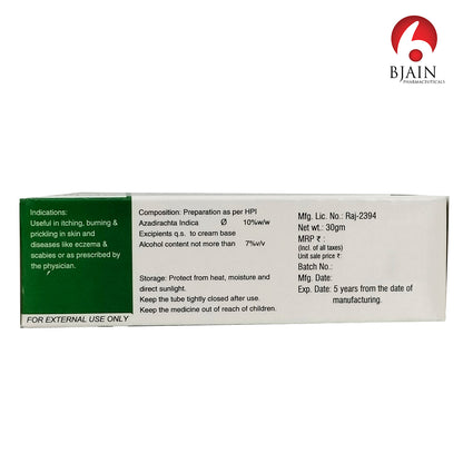 Bjain Azadirachta Indica |Neem Cream