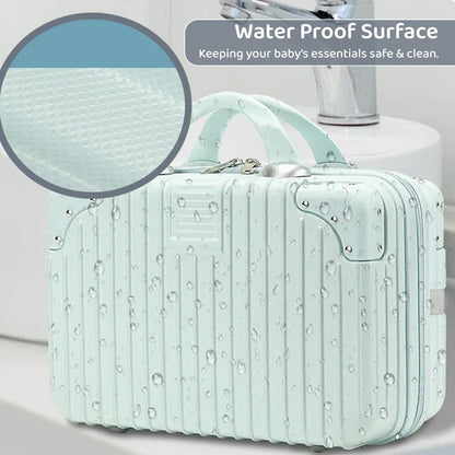 Stolven Hard Shell Makeup Vanity Case 32 cm Mint Green