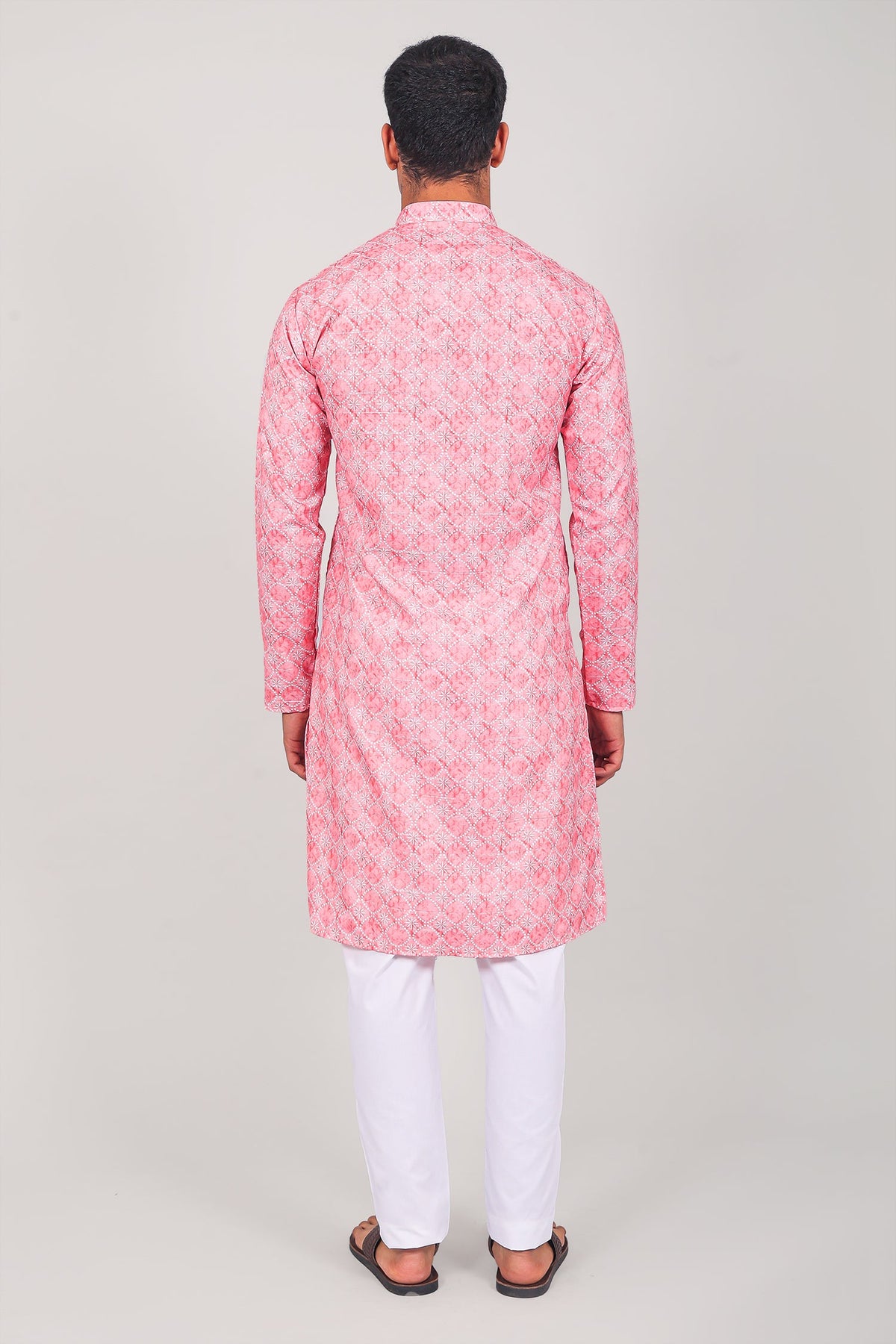 Veshbhoshaa Bluesaanchi Elegantly Casual Pink Kurta Set - PUSHMYCART
