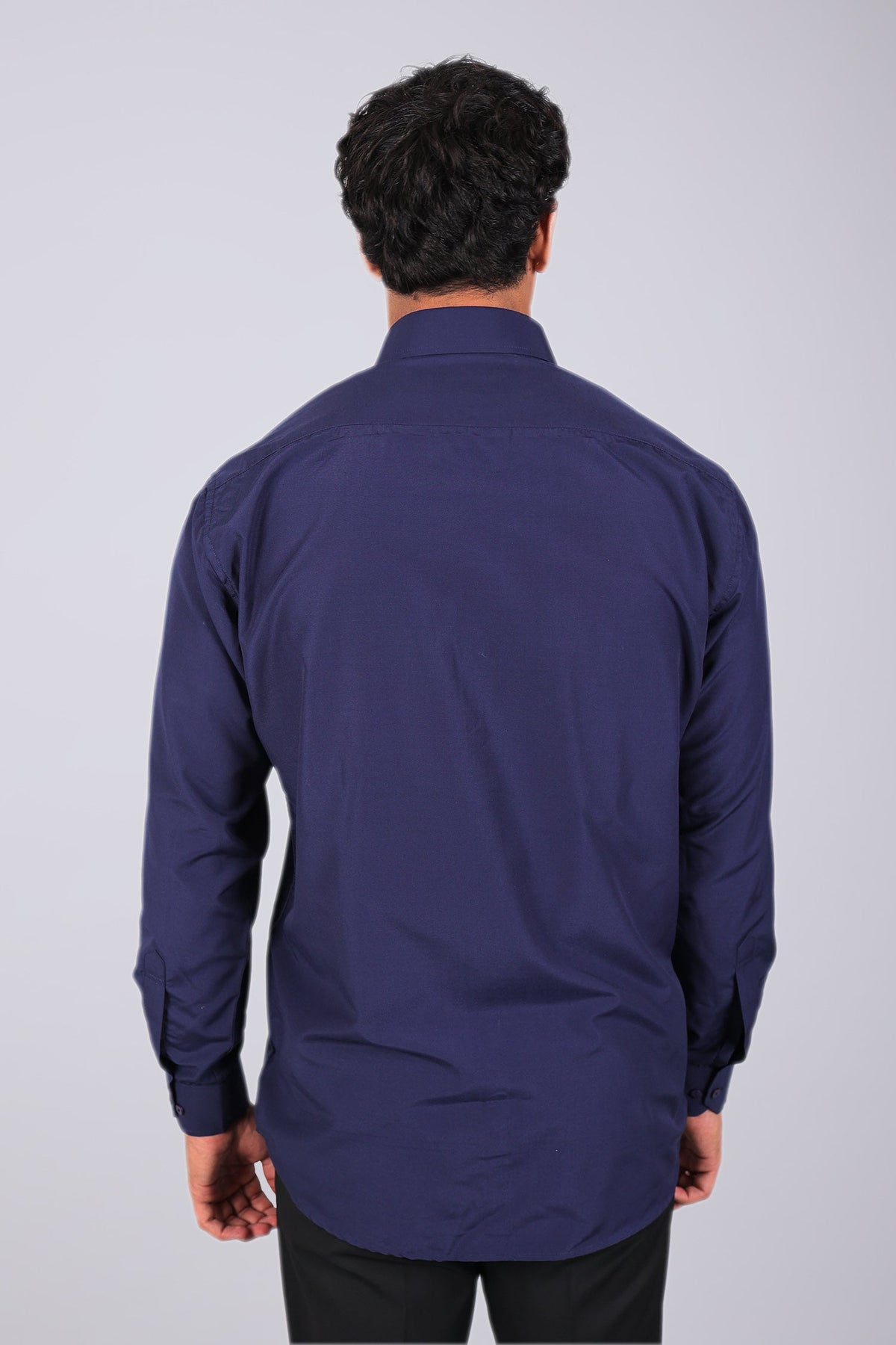 Veshbhoshaa Bluebird Royal Purple Men'S Office Shirt - PUSHMYCART
