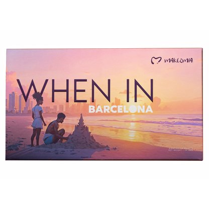 MAKEZMIA WHEN IN BARCELONA - 8 Color Highlighter Palette - view 3