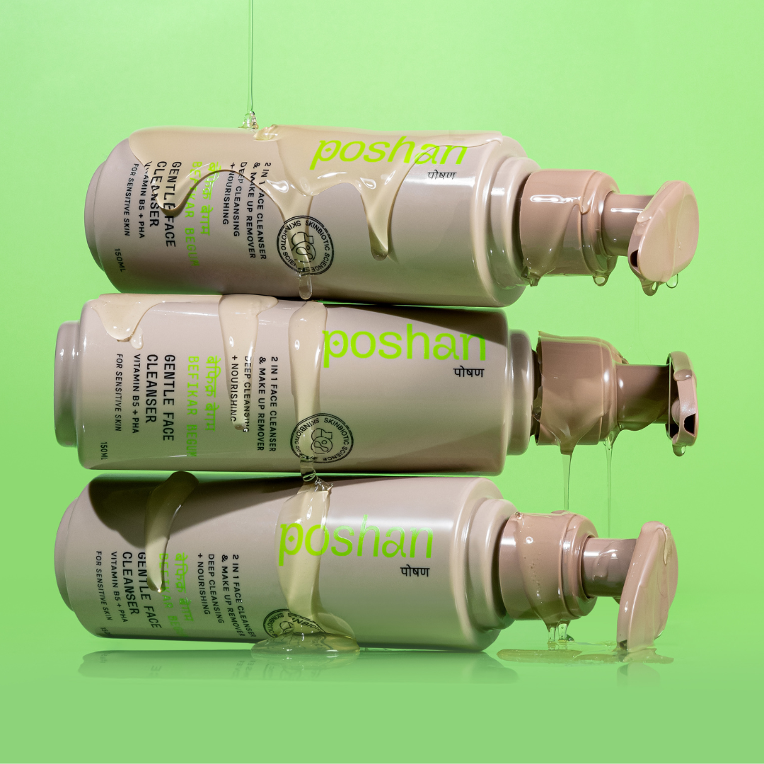 POSHAN SKINCARE BEFIKAR BEGUM GENTLE FACE CLEANSER