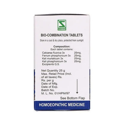 Dr Willmar Schwabe India Bio combination No. 17 - PUSHMYCART