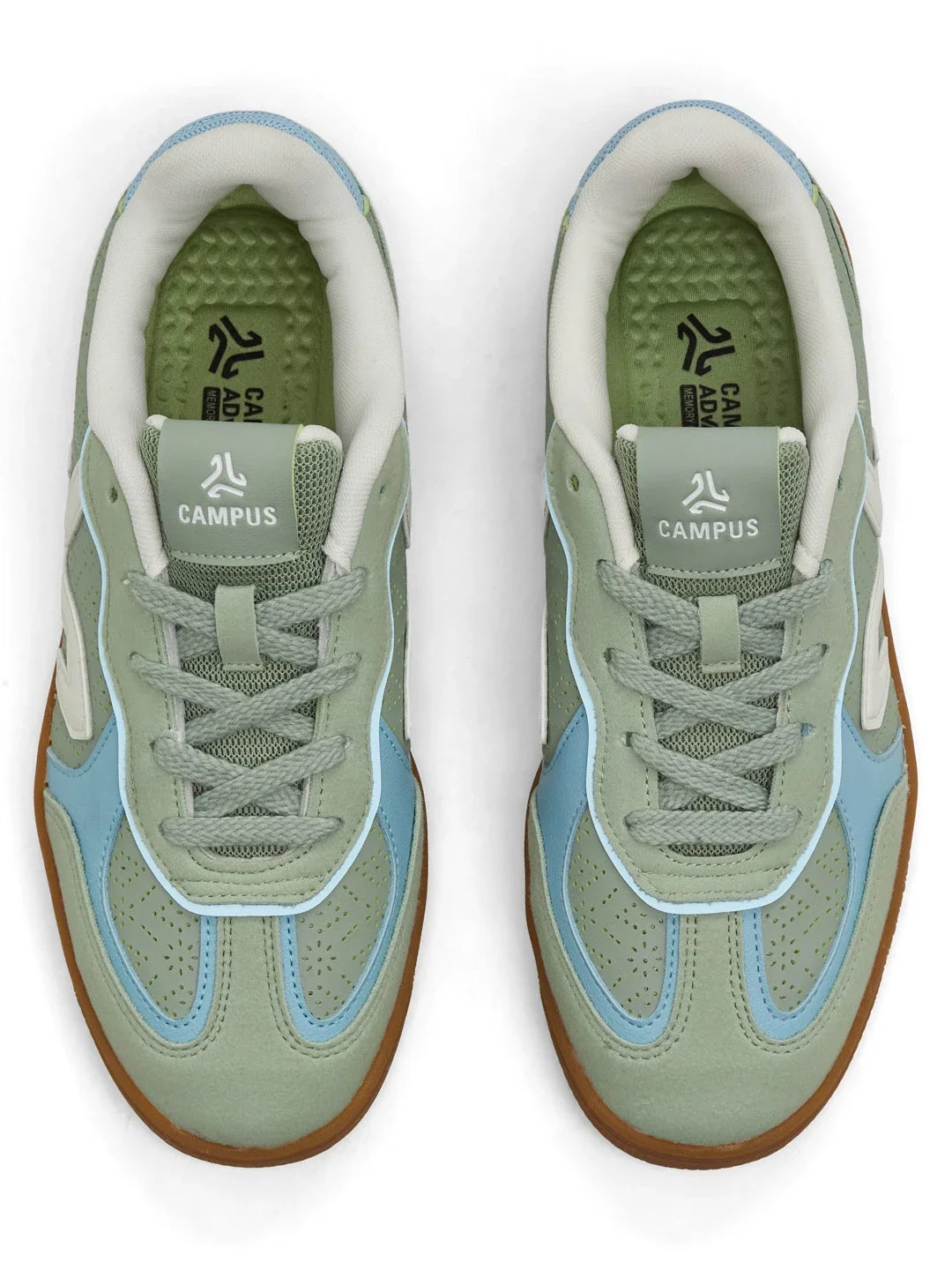 Campus BELL Green Womens Sneakers