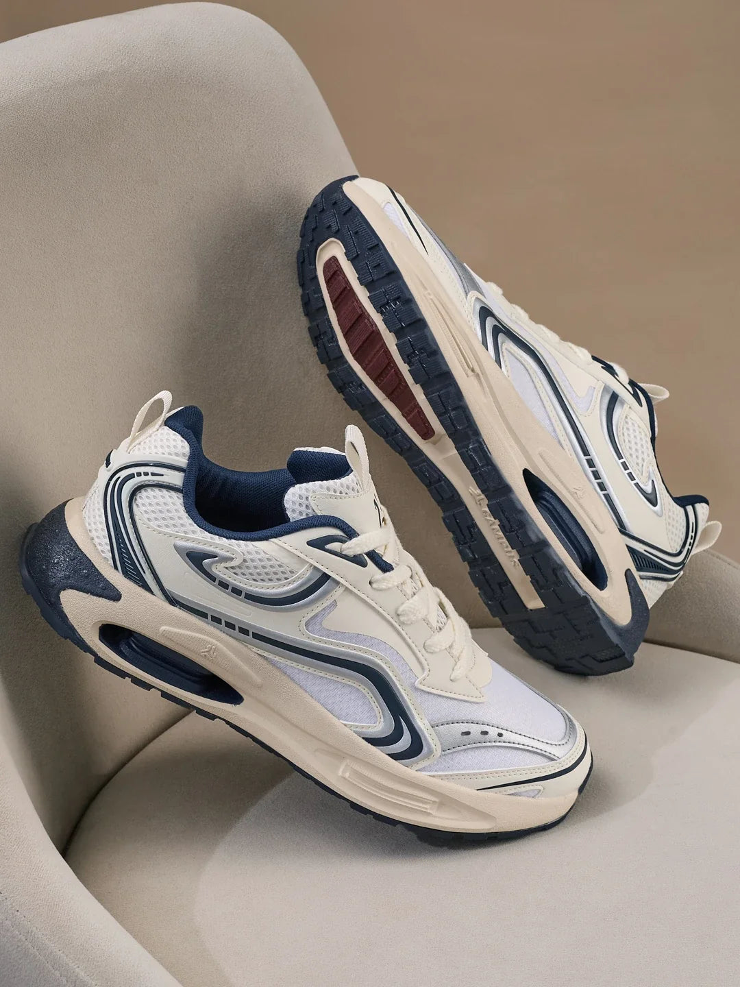 Campus BELRO White Mens Sneakers