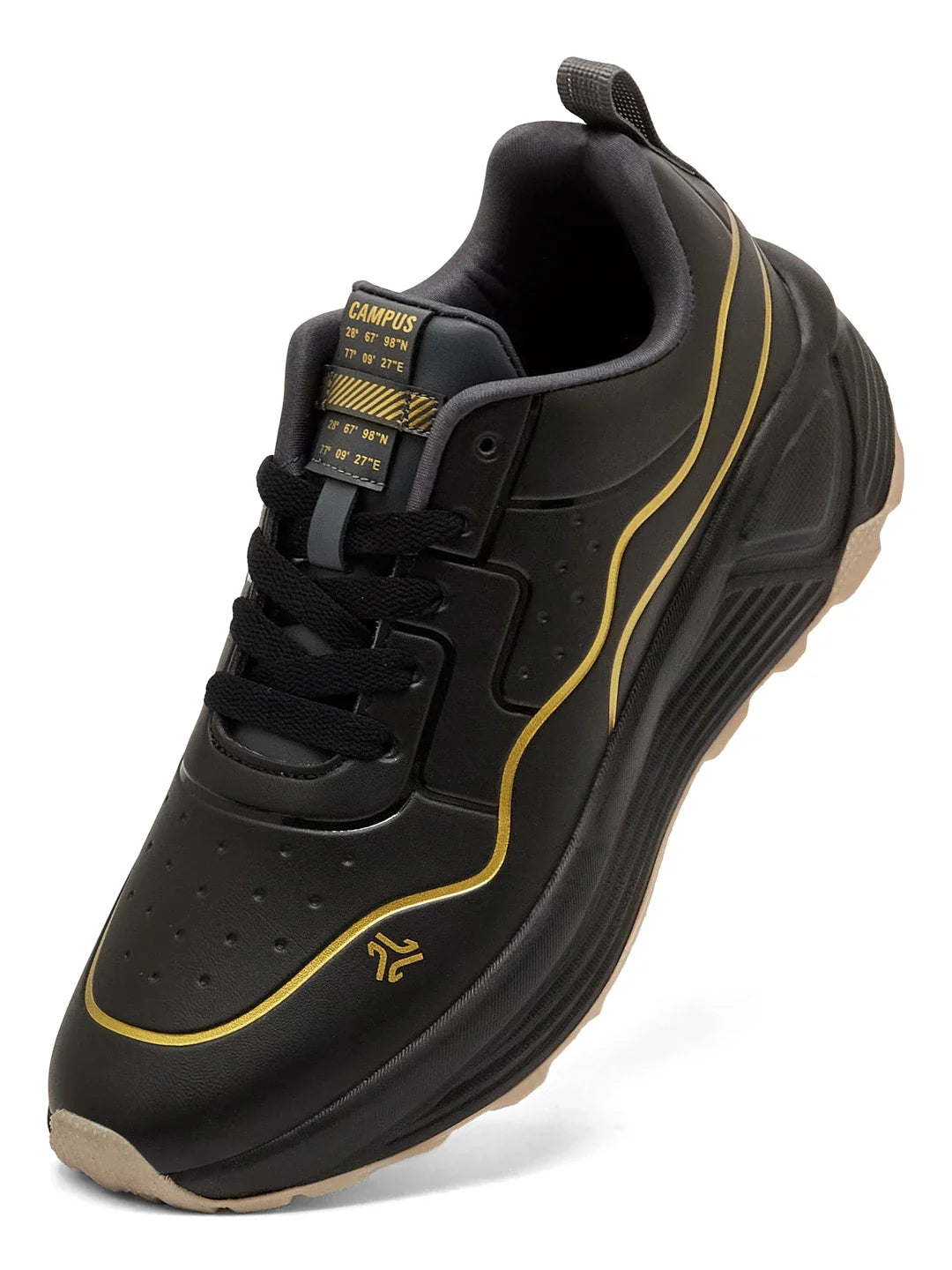 Campus BEYOND Black Womens Sneakers