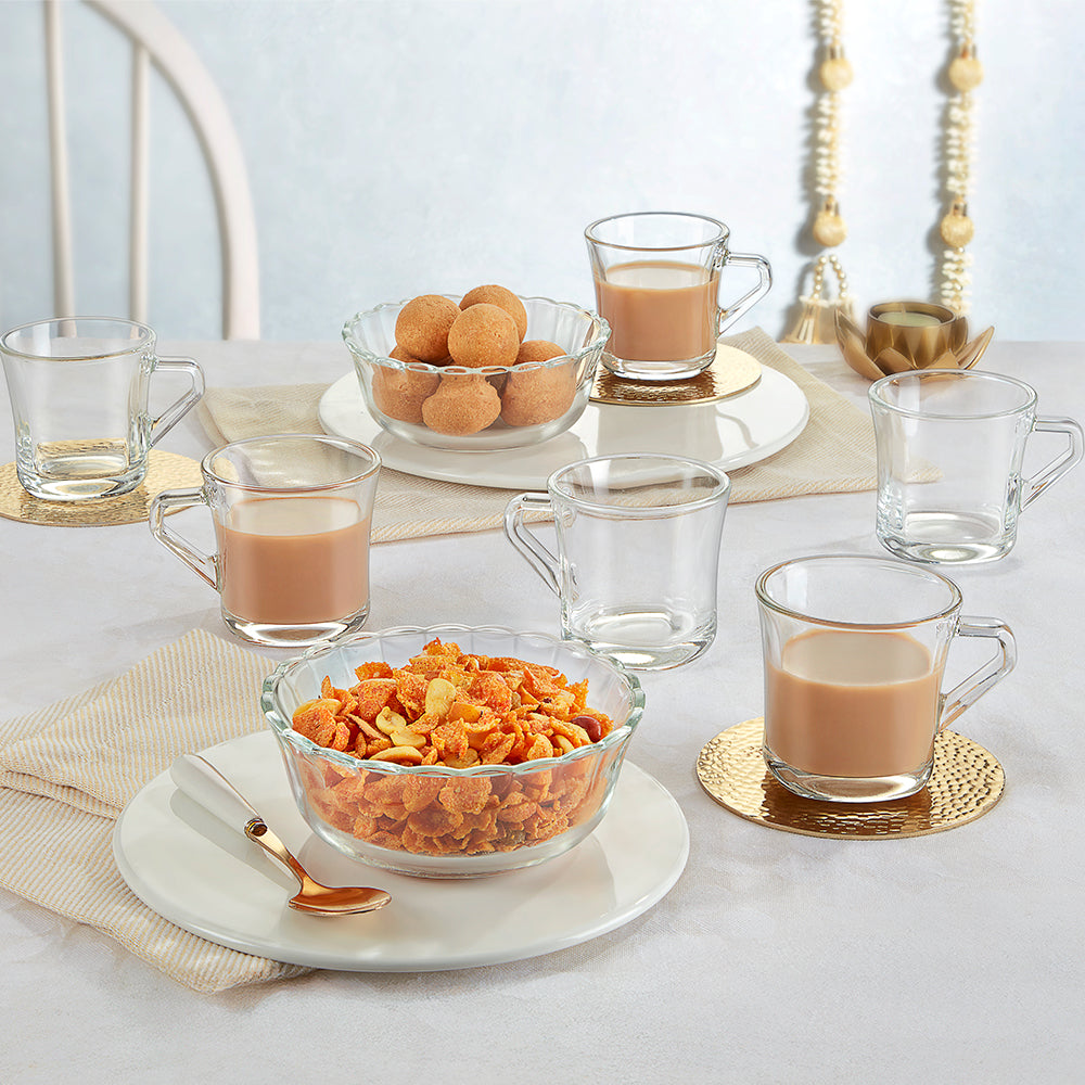 Borosil Glass Snack Set 430 ml