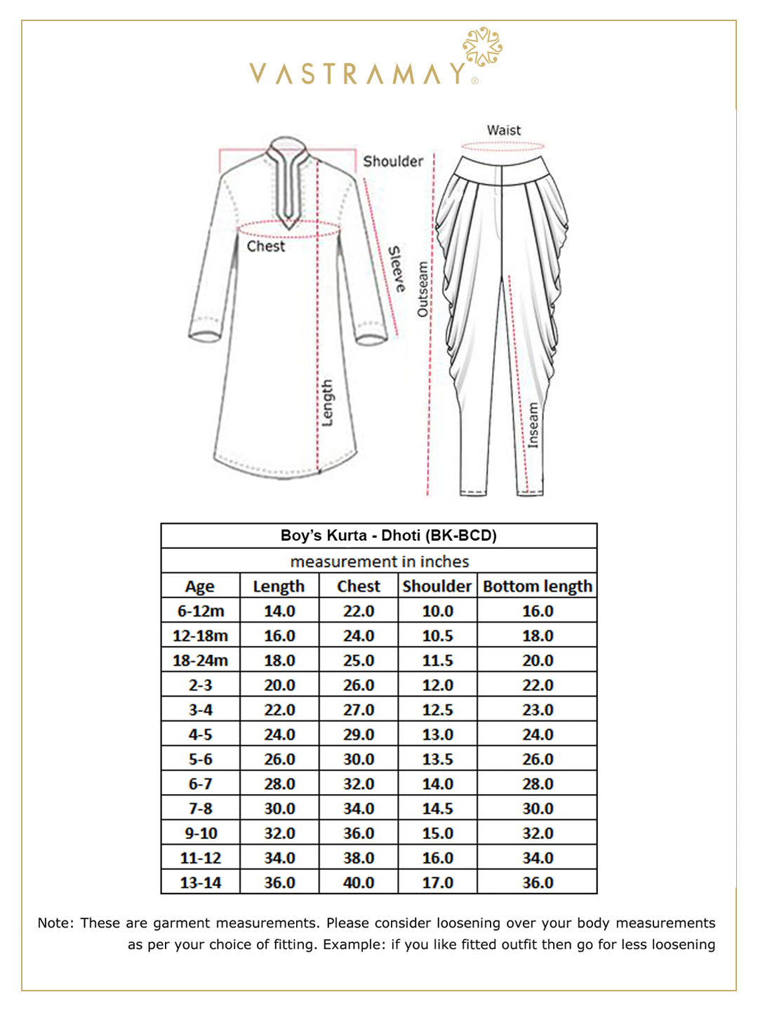 vastramay boys white kurta and dhoti set 1