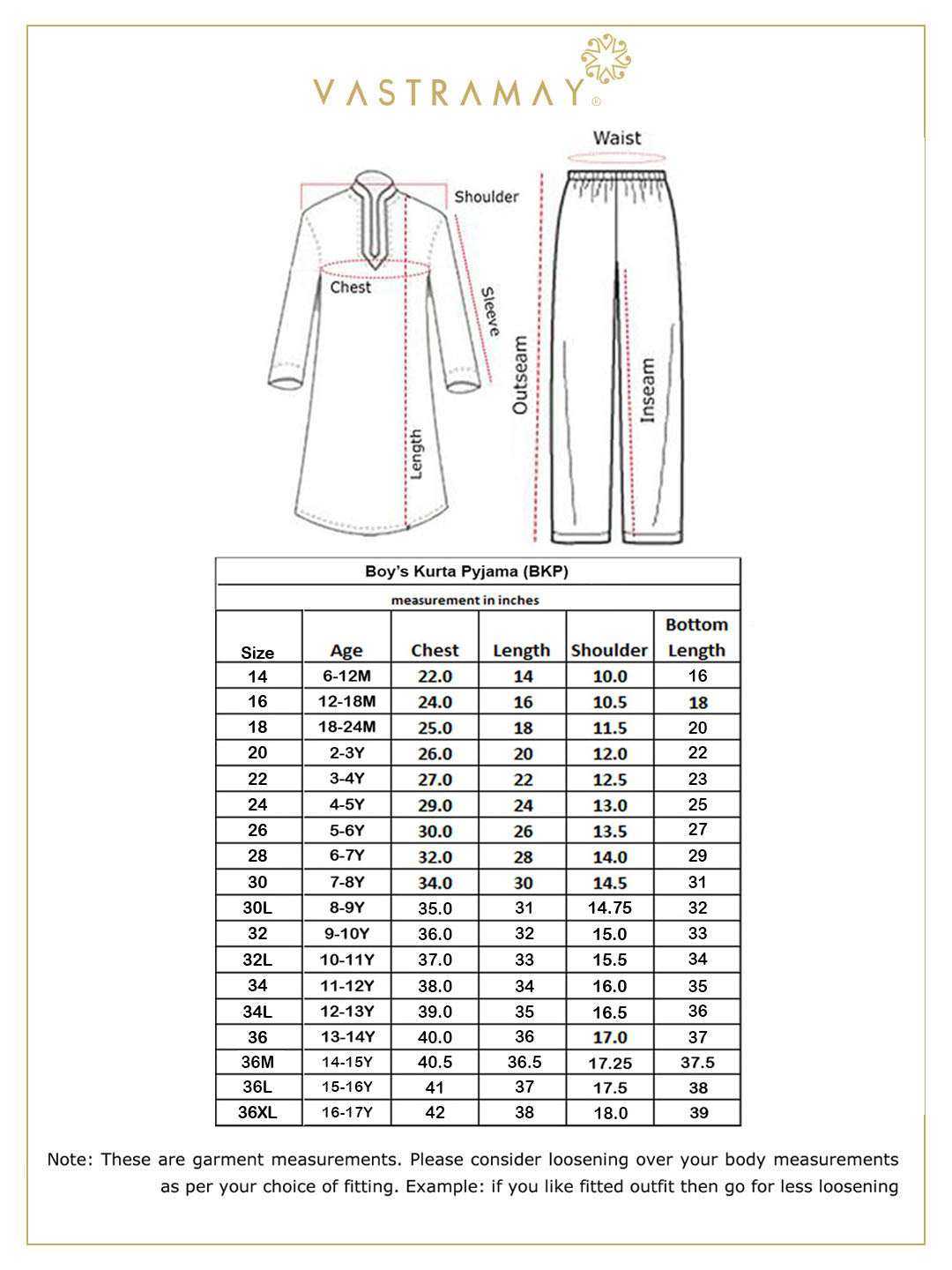 Vastramay Boys' White Cotton Silk Kurta and Pyjama Set - PUSHMYCART