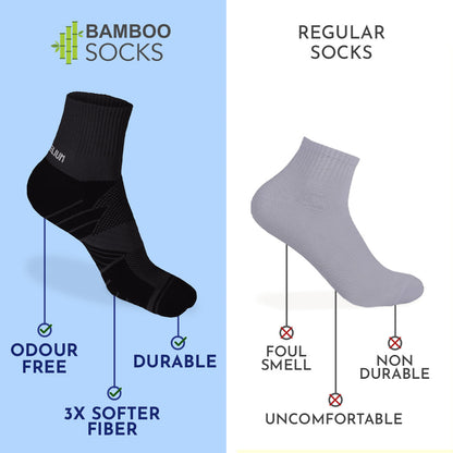 Heelium Bamboo Athletic Socks - 1 Pair